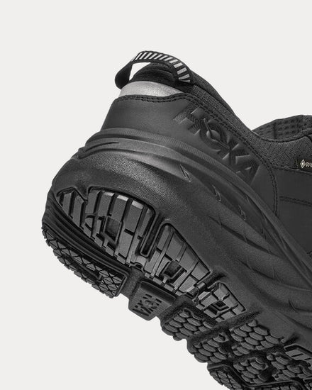 HOKA Bondi L GORE-TEX Black / Black Running Shoes - 4
