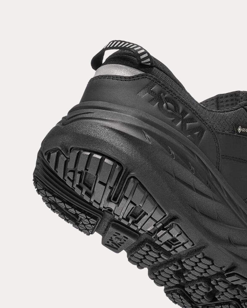 HOKA Bondi L GORE-TEX Black / Black Running Shoes - 4