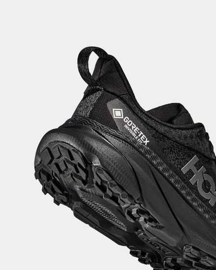 HOKA Challenger 7 GORE-TEX Black / Black Running Shoes - 3