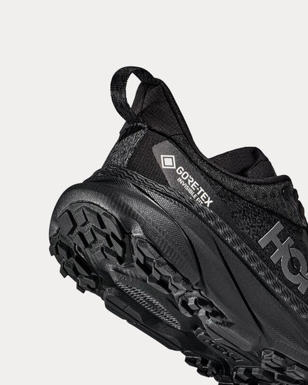 HOKA Challenger 7 GORE-TEX Black / Black Running Shoes - 3