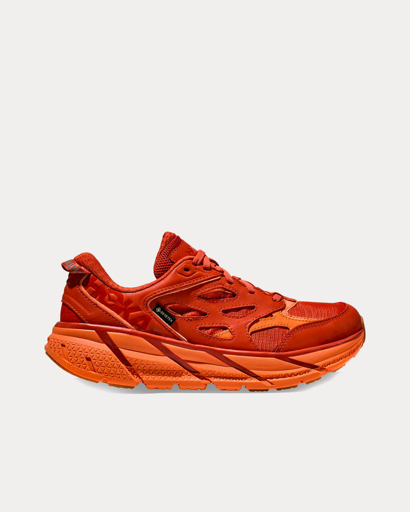 Hoka Clifton L GORE-TEX Burnt Ochre / Copper Tan Running Shoes - 1