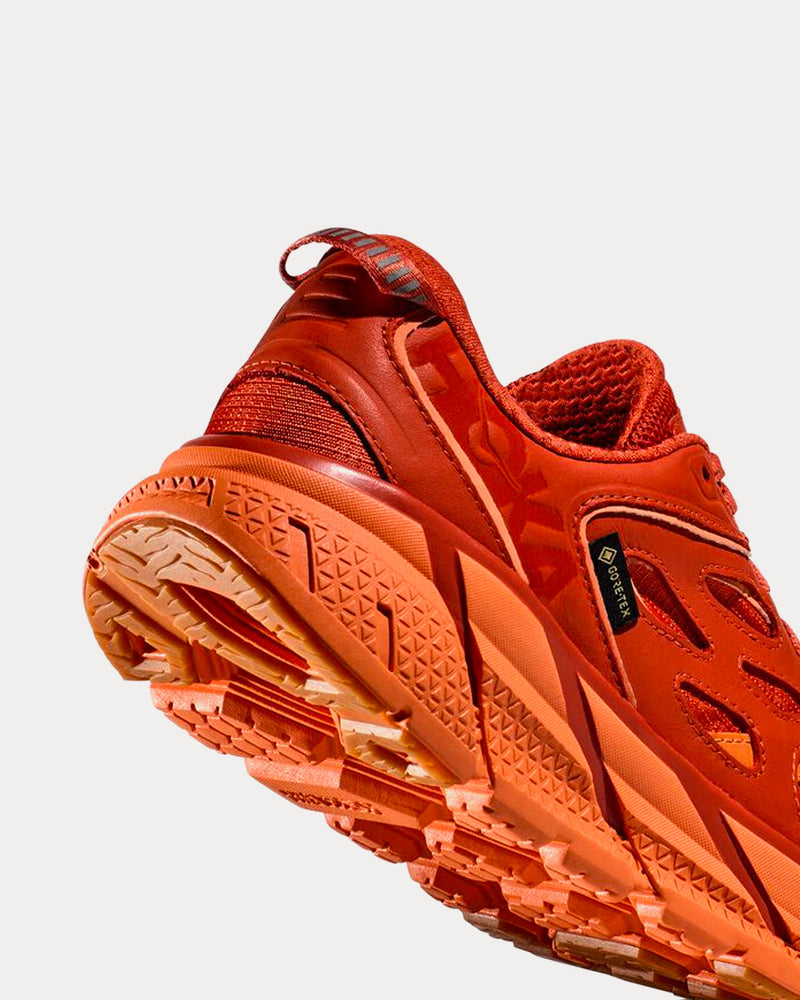 Hoka Clifton L GORE-TEX Burnt Ochre / Copper Tan Running Shoes - 3