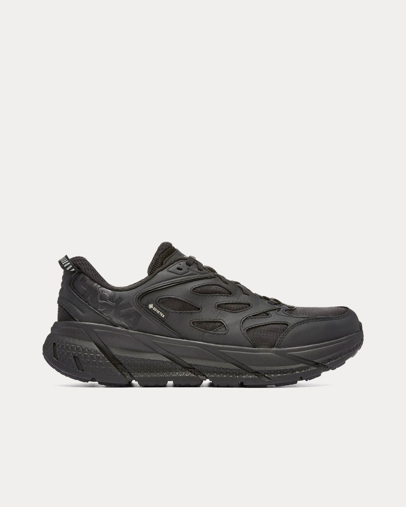 Hoka Clifton L GORE-TEX Black / Black Running Shoes - Sneak in Peace