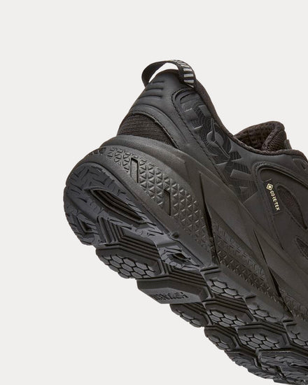 HOKA Clifton L GORE-TEX Black / Black Running Shoes - 4