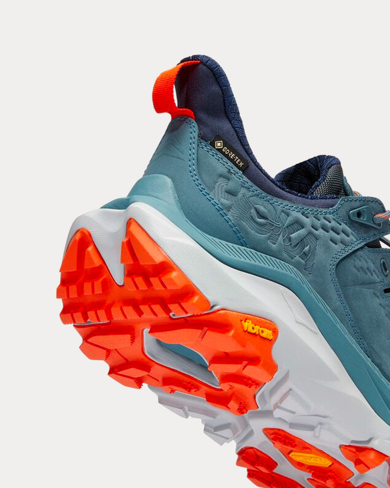 HOKA Men's Kaha 2 Low GORE-TEX Goblin Blue / Harbor Mist Running Shoes