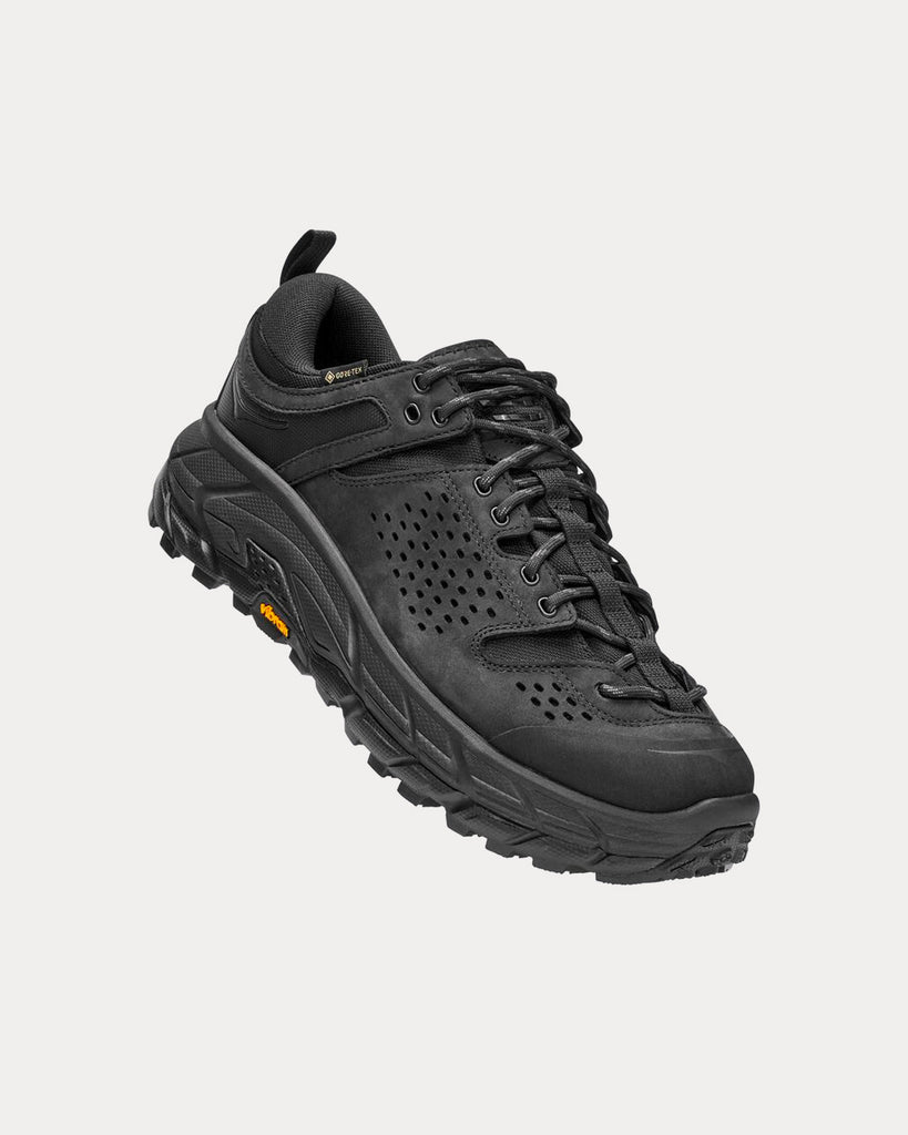 Hoka Tor Ultra Lo GORE-TEX Black / Black Running Shoes - Sneak in