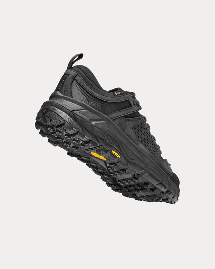HOKA Tor Ultra Lo GORE-TEX Black / Black Running Shoes - 4
