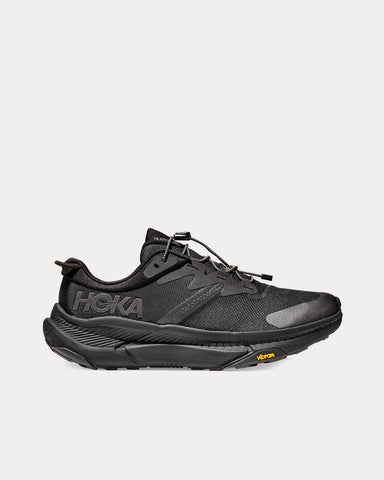 HOKA Transport Black / Black Low Top Sneakers