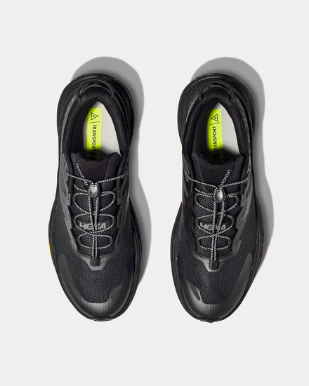 HOKA Transport Black / Black Low Top Sneakers - 2