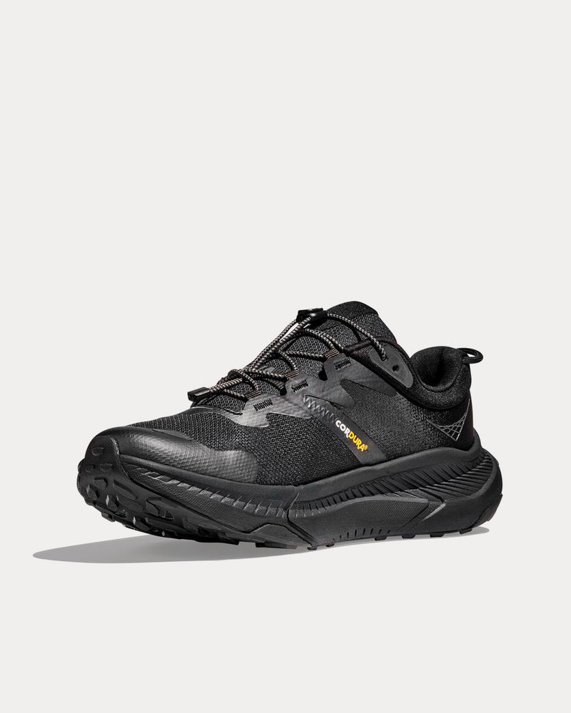 HOKA Transport Black / Black Low Top Sneakers - 3