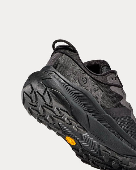 HOKA Transport Black / Black Low Top Sneakers - 5