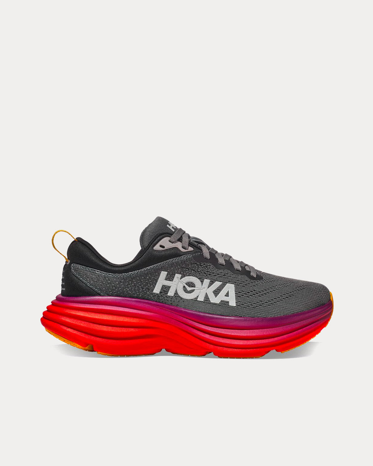 Hoka - Bondi 8 Castlerock / Fiesta Running Shoes