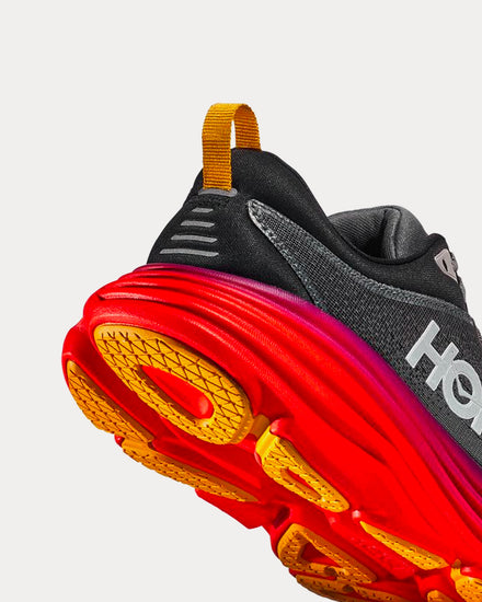 HOKA Bondi 8 Castlerock / Fiesta Running Shoes - 3