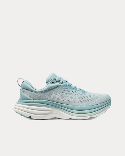 HOKA Bondi 8 Cloud Blue / Ice Flow Running Shoes - 1