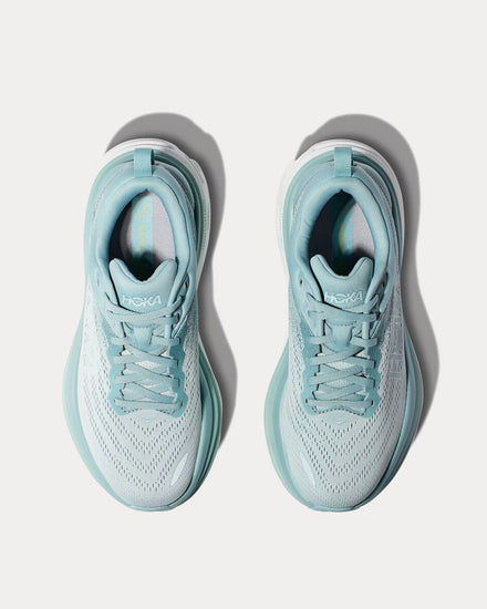 HOKA Bondi 8 Cloud Blue / Ice Flow Running Shoes - 2