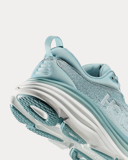 HOKA Bondi 8 Cloud Blue / Ice Flow Running Shoes - 3