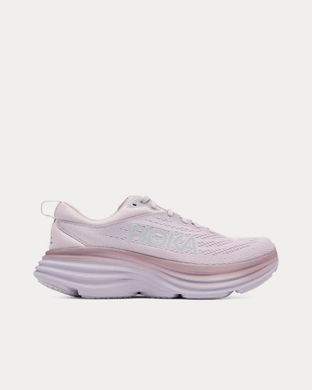 HOKA Bondi 8 Lilac Marble / Elderberry Running Shoes - 1