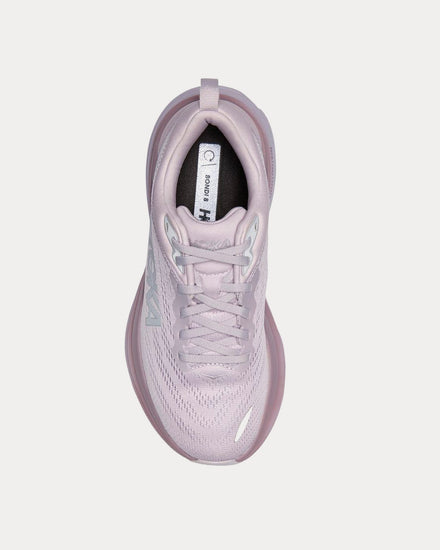 HOKA Bondi 8 Lilac Marble / Elderberry Running Shoes - 2