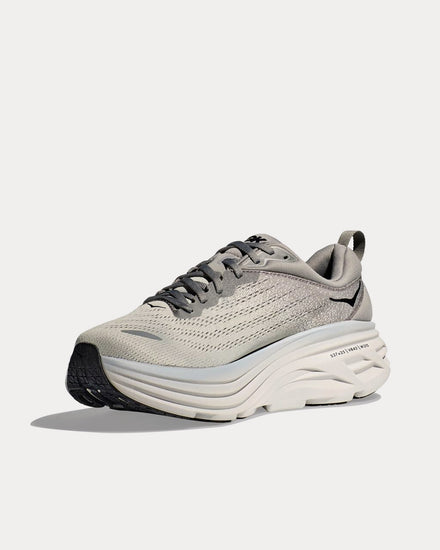 HOKA Bondi 8 Sharkskin / Harbour Mist Running Shoes - 3