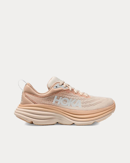 HOKA Bondi 8 Shifting Sand / Eggnog Running Shoes - 1
