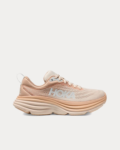 HOKA Bondi 8 Shifting Sand / Eggnog Running Shoes