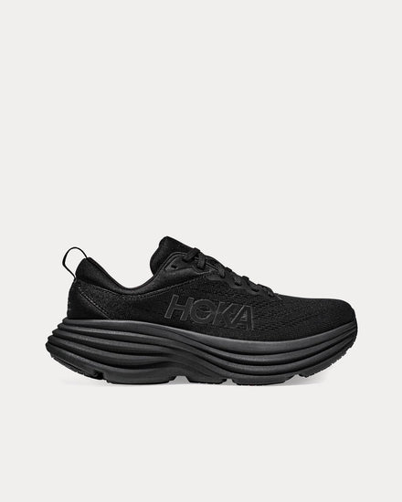 HOKA Bondi 8 Black / Black Running Shoes - 1