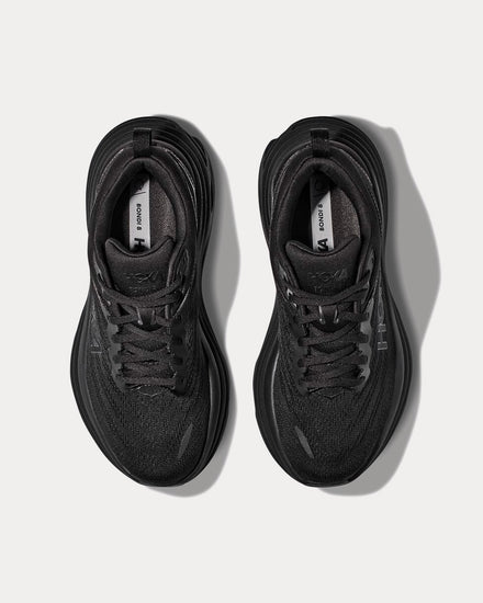 HOKA Bondi 8 Black / Black Running Shoes - 2