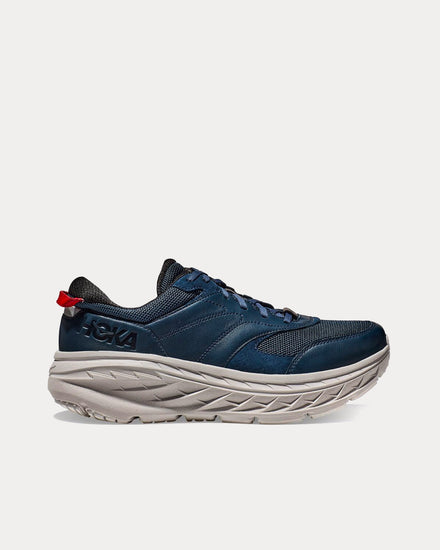 HOKA Bondi L Moonlit Ocean / Nimbus Cloud Running Shoes - 1