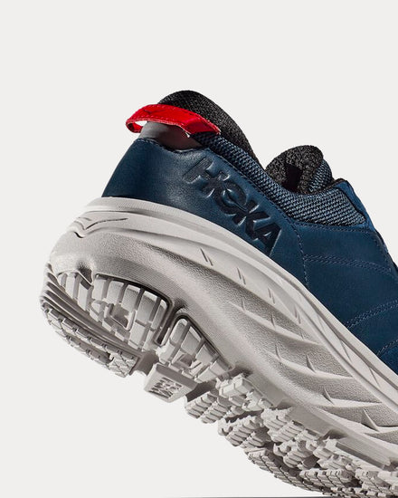 HOKA Bondi L Moonlit Ocean / Nimbus Cloud Running Shoes - 4