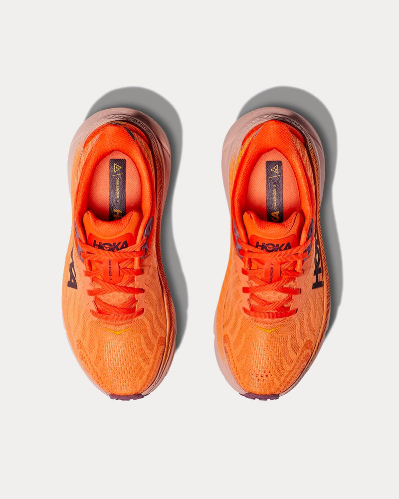 HOKA Challenger 7 Mock Orange / Vibrant Orange Running Shoes - 2