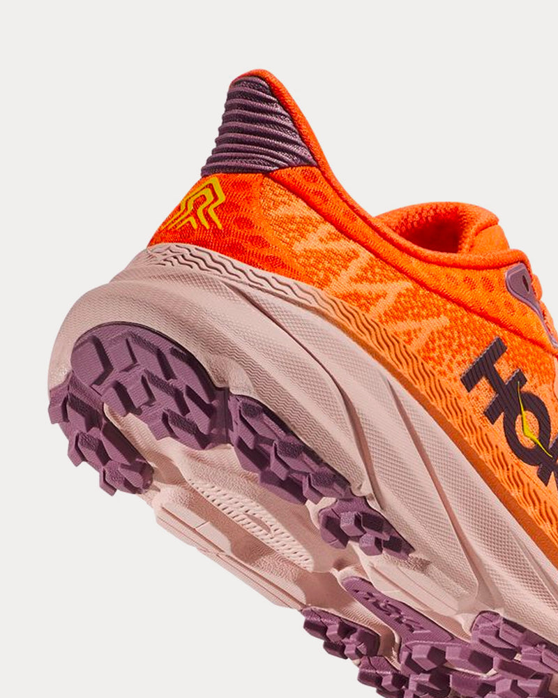 HOKA Challenger 7 Mock Orange / Vibrant Orange Running Shoes - 3