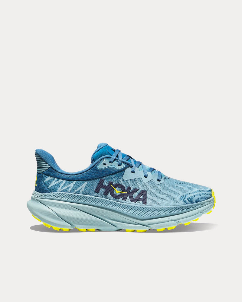 HOKA Men's Challenger 7 Stone Blue / Evening Primrose Running Shoes