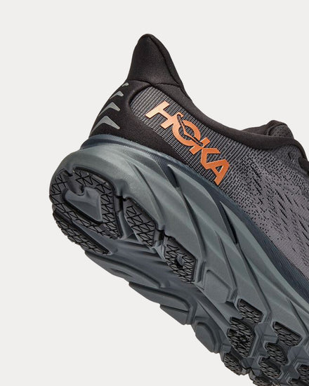 HOKA Clifton 8 Anthracite / Copper Running Shoes - 3