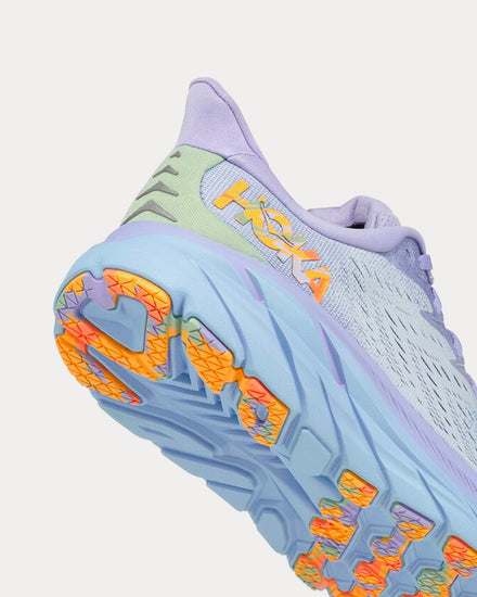 HOKA Clifton 8 Baby Lavender / Smoke Green Running Shoes - 3
