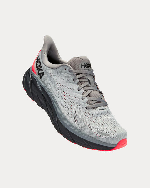 Clifton 8 Sharkskin / Diva Pink Running Shoes