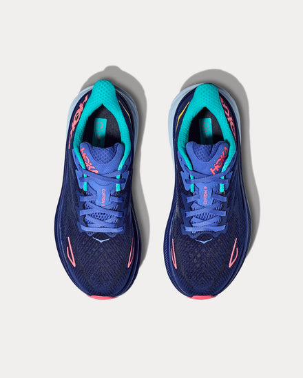 HOKA Clifton 9 Bellwether Blue / Ceramic Running Shoes - 2