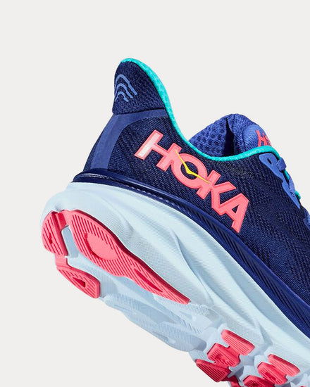 HOKA Clifton 9 Bellwether Blue / Ceramic Running Shoes - 3