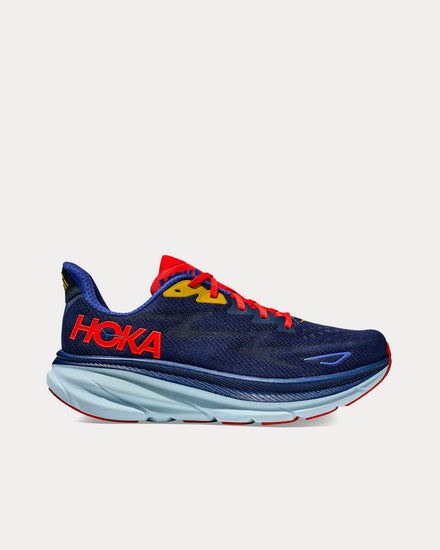 HOKA Clifton 9 Bellwether Blue / Dazzling Blue Running Shoes - 1