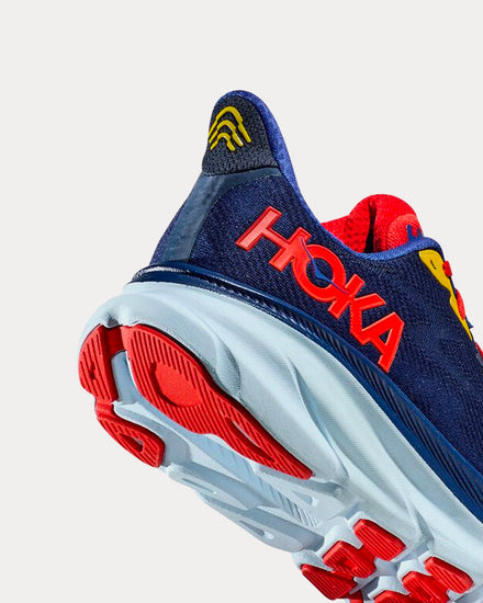 HOKA Clifton 9 Bellwether Blue / Dazzling Blue Running Shoes - 3