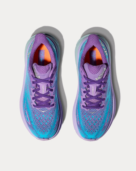 HOKA Clifton 9 Chalk Violet / Pastel Lilac Running Shoes - 2
