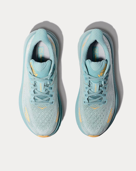 HOKA Clifton 9 Cloud Blue / Ice Flow Running Shoes - 2