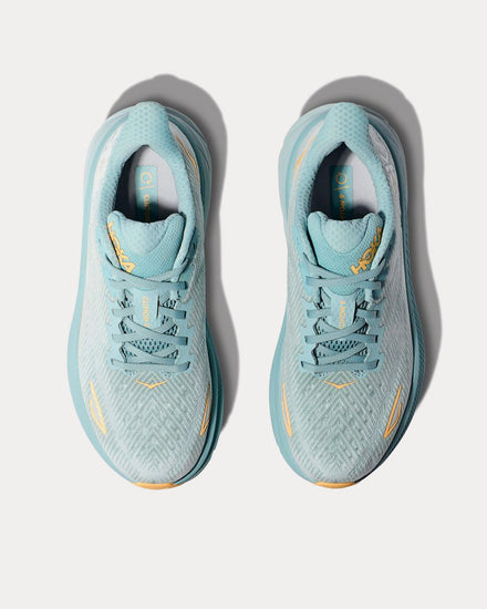 HOKA Clifton 9 Cloud Blue / Ice Flow Running Shoes - 2
