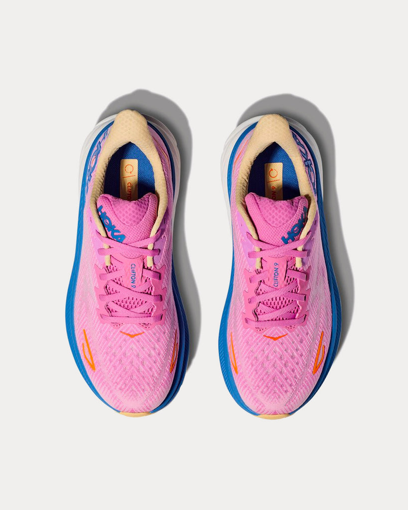 Hoka Clifton 9 Cyclamen / Sweet Lilac Running Shoes - Sneak in Peace