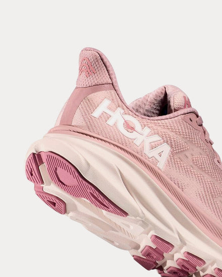 HOKA Clifton 9 Pale Mauve / Peach Whip Running Shoes - 3