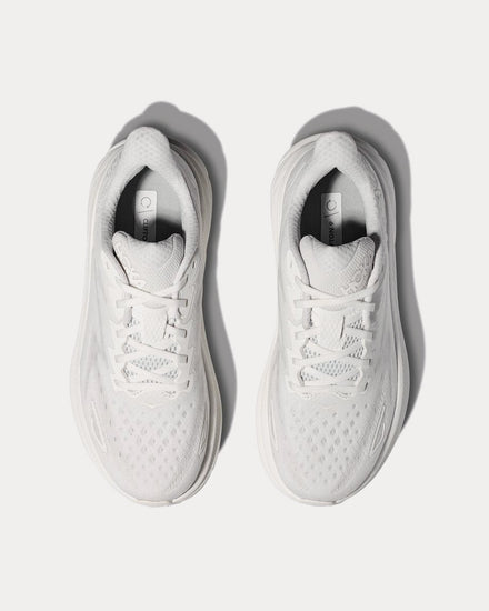 HOKA Clifton 9 White / White Running Shoes - 2