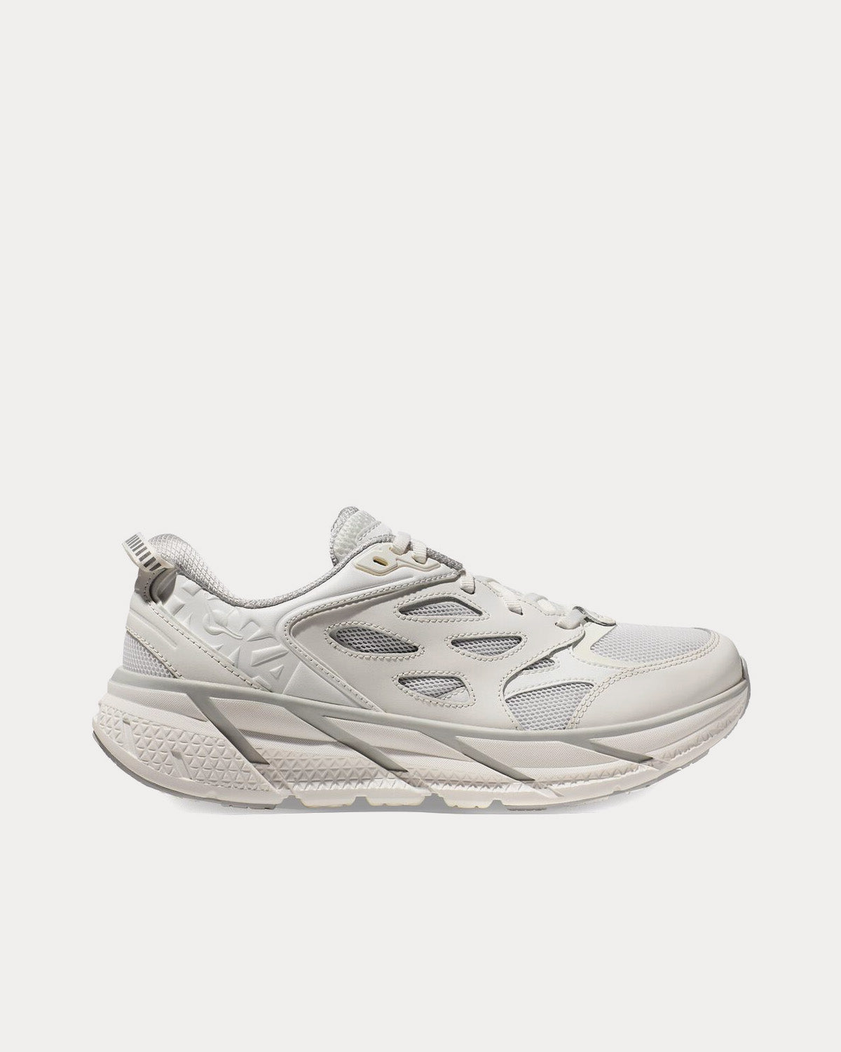 スニーカー HOKA ONEONE CLIFTON L WHITE/RAVEN HOKA Unisex Clifton L White / White Low Top Sneakers