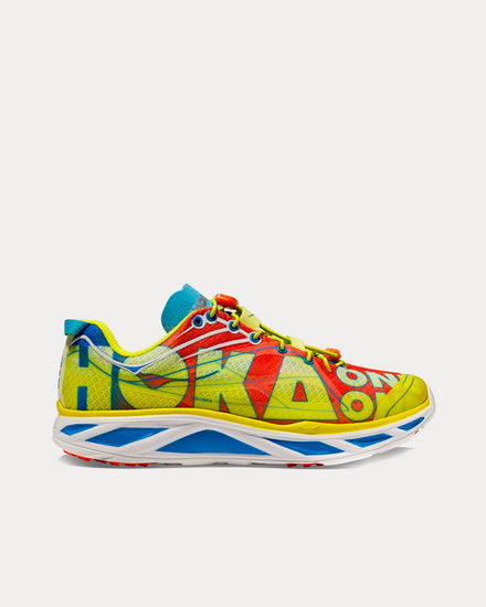 HOKA Huaka Origins Evening Primrose / Flame Running Shoes - 1