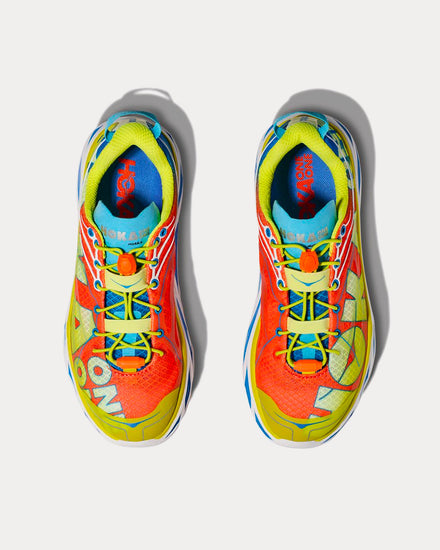 HOKA Huaka Origins Evening Primrose / Flame Running Shoes - 2