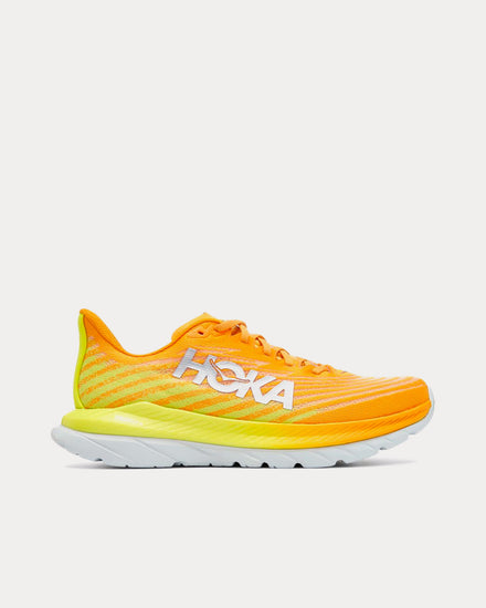 HOKA Mach 5 Radiant Yellow / Evening Primrose Running Shoes - 1