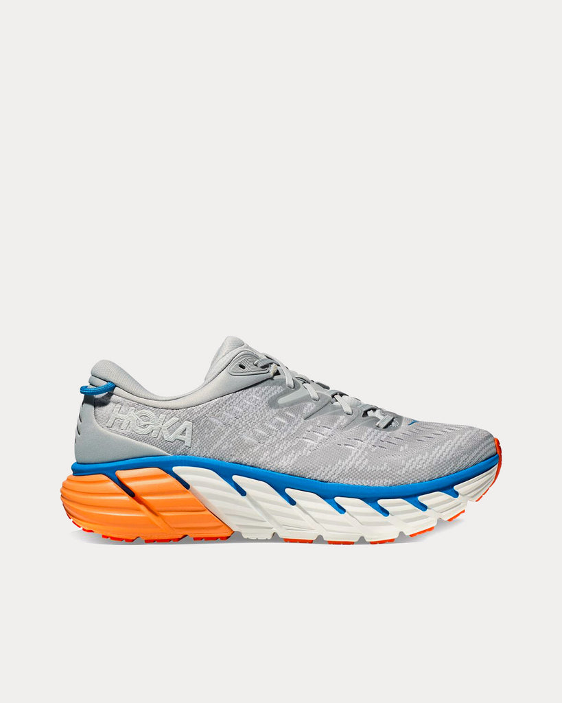 Hoka Gaviota 4 Harbor Mist / Nimbus Cloud Running Shoes Sneak in Peace